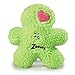 Zanies Embroidered Berber Boy Dog Toys, Green