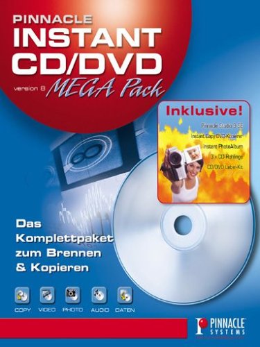Pinnacle Instant CD & DVD 8.0 Mega Pack