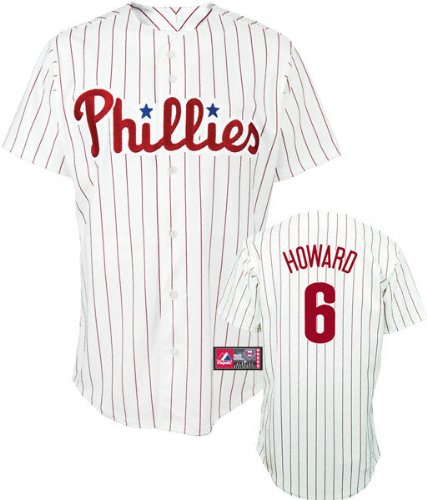 MLB Ryan Howard Philadelphia Phillies Youth Replica Home Jersey (X-Large)