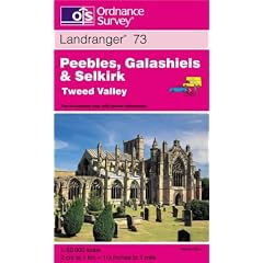 Peebles, Galashiels and Selkirk, Tweed (Landranger Maps)