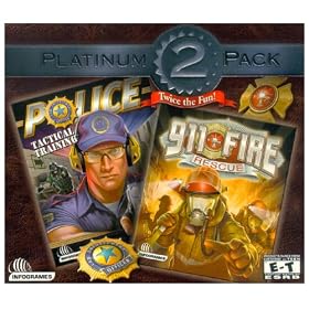 Police Firefighter Twice The Fun (Jewel Case) by Atari