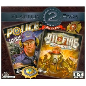 Police Firefighter Twice The Fun (Jewel Case) by Atari