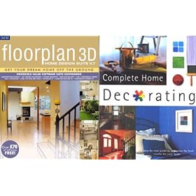 Floorplan 3D Home Design Suite V.7 & FREE Complete Home Decorating Book