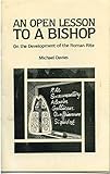 An open lesson to a bishop : on the development of the Roman rite