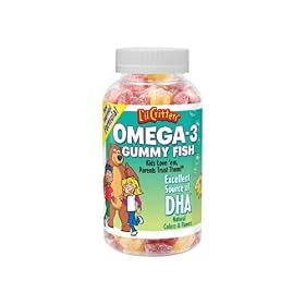 L'il Critters Omega-3 - 180 Gummy Fish