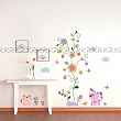 Easy Instant Decoration Wall Sticker Decal - Patches Pets and Flowers