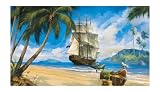 York Wallcoverings York Kids IV MP4942M Pirate Mural, Multi