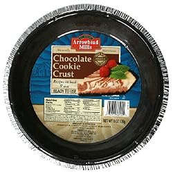 Arrowhead Mills Chocolate Cookie Pie Crust 9-inch, 6 Ounce Packages (Pack of 12)