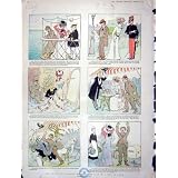 ロマンス 1901 色刷の試験の嫉妬深い夫パリ