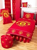Manchester United Border Single Duvet
