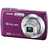 Casio Exilim EX-Z35 12 MP Digital Camera with 3x Optical Zoom and 2.5-Inch LCD (Purple)