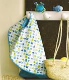 Baby Bib, Sea Collection-blue