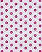 American Greetings Reversible Wrapping Paper, White and Pink Polka Dots, 2.5 ft. x 12 ft.