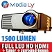 MediaLy LED G150 HDMI BEAMER PROJEKTOR 1500 LUMEN HD - SCHWARZ