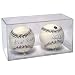 Acrylic Double Baseball Display Case