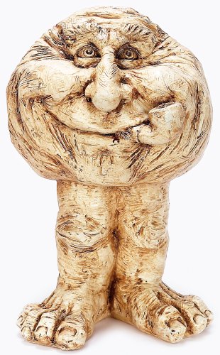 GSI 37025 Old Hickory Muggly Planter with Antique White Finish, 18-Inches Tall (for 6-Inch Pot)