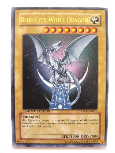 Yugioh YAP1-EN001 Blue-Eyes White Dragon Alternate Art Ultra Rare