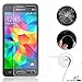 [2 Pack] iVoler [Tempered Glass] Screen Protector for Samsung Galaxy Grand Prime, [0.2mm Ultra Thin 9H Hardness 2.5D Round Edge] with Lifetime Replacement Warranty