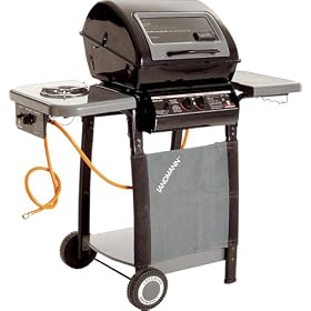 Landmann 2 Burner Gas Barbecue Model 12395 with Hood and Side Burner
