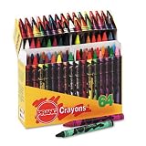 Prang Crayons, 12-Count, 64-Color Boxes, 01400