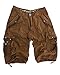 STONE TOUCH Mens Military Style Cargo Shorts #A8S