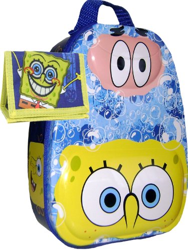 Spongebob Tin Box Blue & Wallet images
