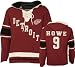 Gordie Howe Old Time Hockey NHL Lace Hooded Alumni Detroit Red Wings Jersey
