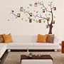 Fuloon - Sticker mural amovible - arbre de feuille vert avec cadre de photo grand pour d�coration - 170 * 120 cm(taille de l'effet)
