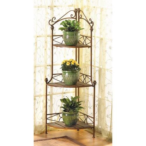 Rustic Corner Baker`s Rack Reviews! quyet7thang413