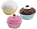 HABA Biofino Sweet Trio Muffins - 3 Fabric Cupcakes in Round Presentation Box
