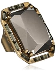 Kelly Wearstler Myra 18k Gold Faceted Pyrite Crystal Baguette Ring