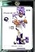 2007 Playoff NFL Playoffs Football # 128 Sidney Rice - Minnesota Vikings (RC) Rookie Card - Premium Trading Card in Protective Display Case