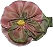 Posies Accessories Big Pink/Willow Green Pansy Hair Clippie