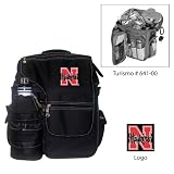 Nebraska Cornhuskers NCAA Turismo Bag (Black) (Embroidered Logo)