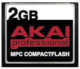 2GB Akai MPC CompactFlash CF Memory Card for MPC500, MPC1000, MPC2500, MPC5000