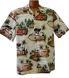 Exclusive Food Stand Hawaiian Shirt?in Beige (XL)