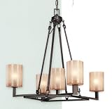 AUSTIN Wrought Iron Chandelier