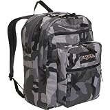  : JanSport Big Student Backpack (Storm Grey Army Camo)