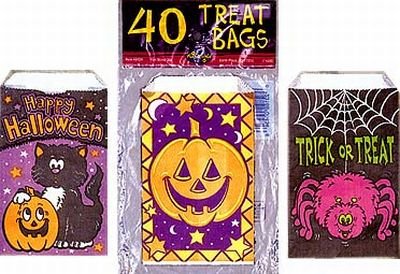 Funworld Trick Or Treat Bags Small (30-Count) (6-Pack)