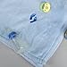 GiftsForYouNow Embroidered Soft Mink Blue Baby Blanket with Name & Birthdate - 30x40 Inches