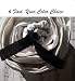 Chandelier Cord Cover 6 Feet with Sewn Seams, Choose Color