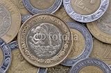 Wallmonkeys Peel and Stick Wall Decals - Mexican Peso Coins - Removable Graphic