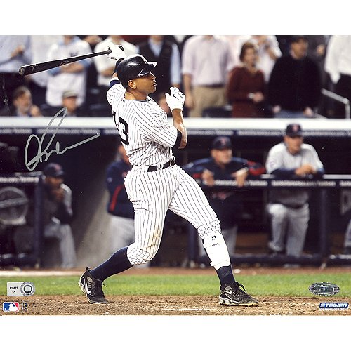 Steiner Sports MLB Alex Rodriguez ALDS Game 2 Two Run HR Vs Twins Horizontal Autographed 8-by-10-Inch Photograph