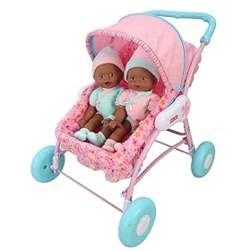 Fisher-Price Newborn Twin Play Set - African American by Fisher-Price