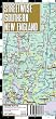 Streetwise Southern New England Map - Laminated Area Road Map of Southern New England