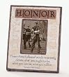 Pack of 4 Words of Hope Patriotic Honor 3.5" x 5" Photo Picture Frames