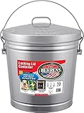 Behrens 6110 10-Gallon Locking Lid Can