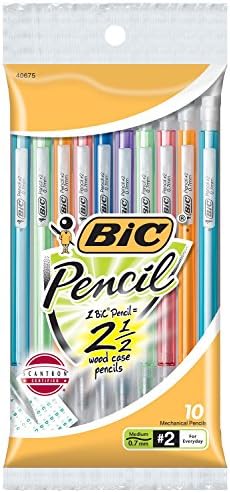 The Best BIC Xtra Sparkle Mechanical Pencil - Qty 12