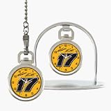 Matt Kenseth #17 Stainless Steel Pocket Watch