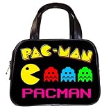 Photo Handbag (Two Sides) of Vintage Pacman Graphic (Pac Man)